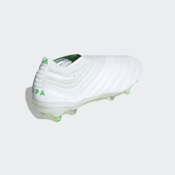 adidas Copa 19+ FG Fussballschuh weißgrün | soccercity adidas Copa 19+ FG Fussballschuh weißgrün | soccercity